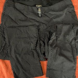 Black and white polka dot pants